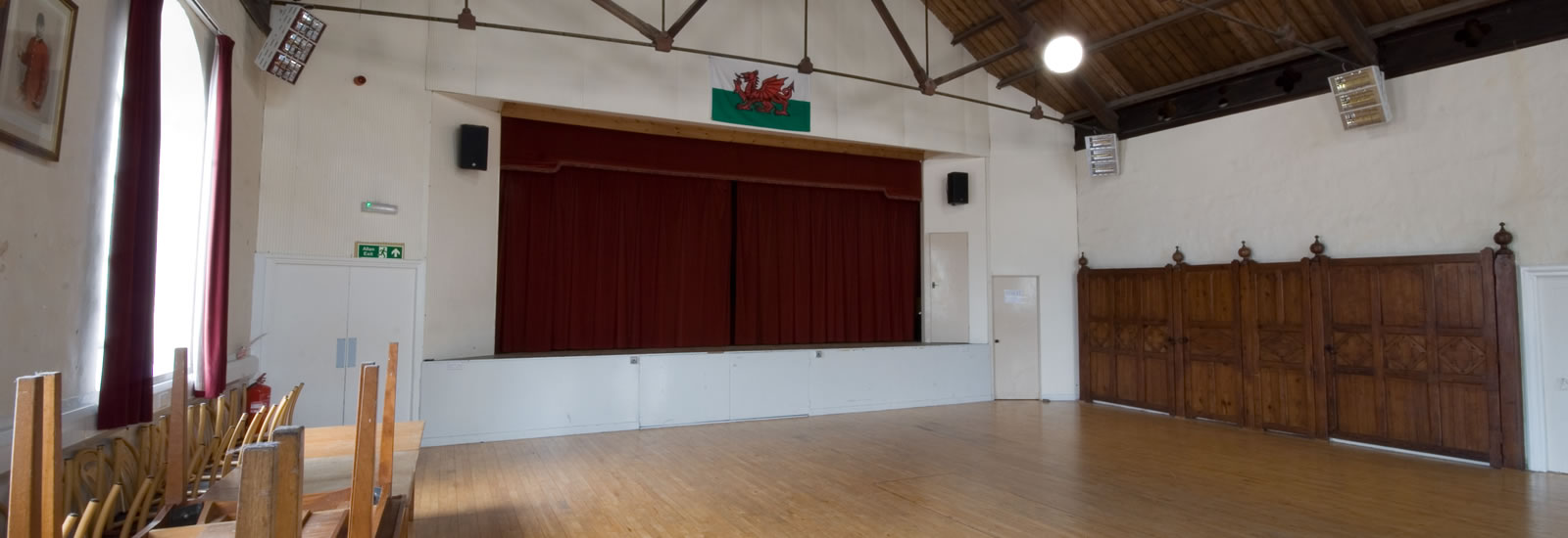 Working stage for theatre and performances